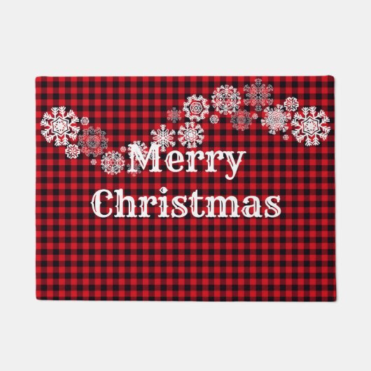 Weihnachtsfeiertag Doormat Fußmatte (Vorderseite)