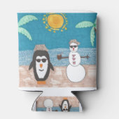 Weihnachtsfeiertag Dosenkühler (Rückseite)