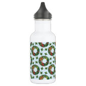 Weihnachtsfeiertag Edelstahlflasche (Links)