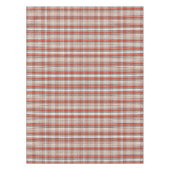 Weihnachtsfeiertag Einfach Rustikales Rotes Grün K Tischdecke (Vorderseite)