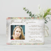 Weihnachtsfeiertag - Einladung (Stehend Vorderseite)