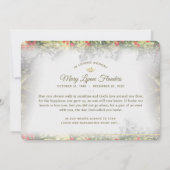 Weihnachtsfeiertag - Einladung (Rückseite)