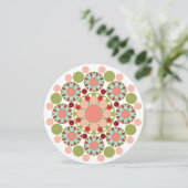 Weihnachtsfeiertag Einladung (Stehend Vorderseite)