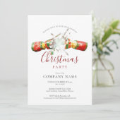 Weihnachtsfeiertag Einladung (Stehend Vorderseite)