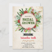 Weihnachtsfeiertag Einladung (Vorderseite)