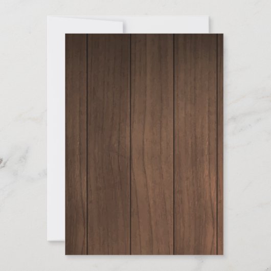 Weihnachtsfeiertag Einladung (Rückseite)