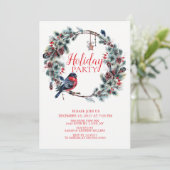 Weihnachtsfeiertag - Einladung (Stehend Vorderseite)