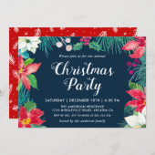 Weihnachtsfeiertag Einladung (Vorne/Hinten)