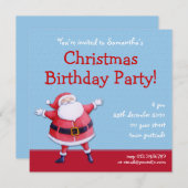 Weihnachtsfeiertag - Einladung (Vorne/Hinten)