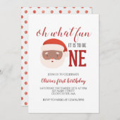 Weihnachtsfeiertag Einladung (Vorne/Hinten)