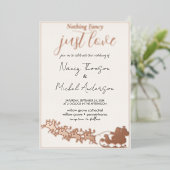 Weihnachtsfeiertag Einladung des Weihnachtsmanns (Stehend vorne)