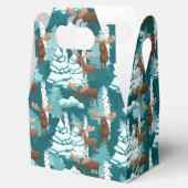 Weihnachtsfeiertag Elche Gastgeschenk Geschenkschachtel (Geöffnet)