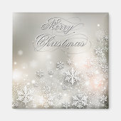 Weihnachtsfeiertag - Elegante Highlights Magnet (Vorne)