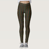 Weihnachtsfeiertag Elegante Leggings (Vorderseite)