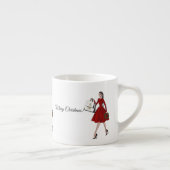 Weihnachtsfeiertag Espressotasse (Rechts)