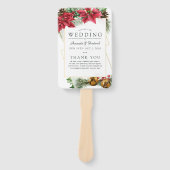 Weihnachtsfeiertag Fächer (Vorderseite)