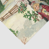 Weihnachtsfeiertag Familiengewebe Party Seidenpapier (Ausschnitt)