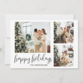 Weihnachtsfeiertag - Familienkarte Feiertagskarte (Vorderseite)