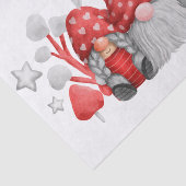 Weihnachtsfeiertag Feierliche Gnomaden Seidenpapier (Ausschnitt)