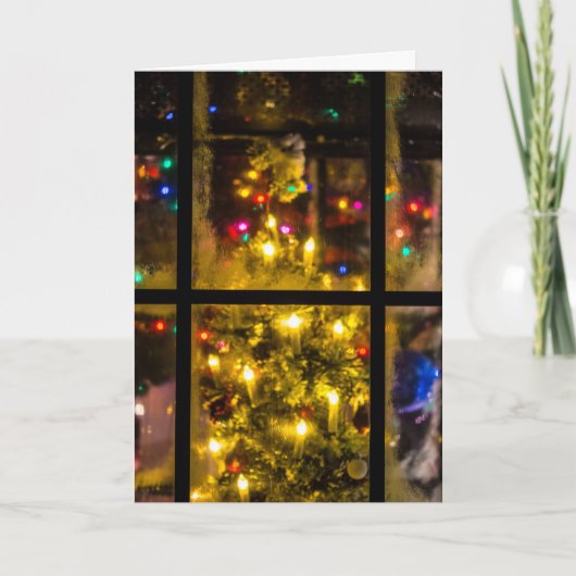 Weihnachtsfeiertag Feiertagskarte (Vorderseite)