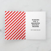 Weihnachtsfeiertag Feiertagskarte (Innenseite)