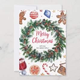 Weihnachtsfeiertag Feiertagskarte