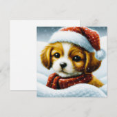 Weihnachtsfeiertag Feiertagskarte (Vorne/Hinten)