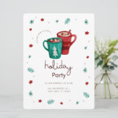 Weihnachtsfeiertag Feiertagskarte (Stehend Vorderseite)