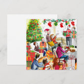 Weihnachtsfeiertag Feiertagskarte (Vorne/Hinten)