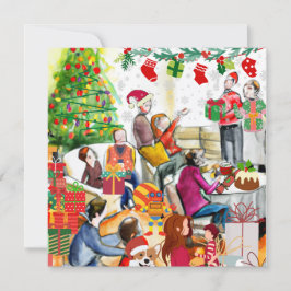 Weihnachtsfeiertag Feiertagskarte