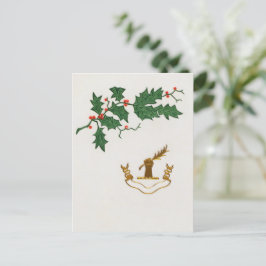 Weihnachtsfeiertag Feiertagspostkarte