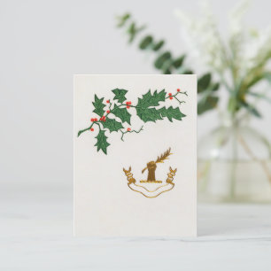 Weihnachtsfeiertag Feiertagspostkarte
