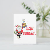 Weihnachtsfeiertag Feiertagspostkarte (Stehend Vorderseite)