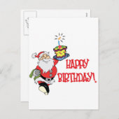 Weihnachtsfeiertag Feiertagspostkarte (Vorne/Hinten)