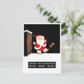 Weihnachtsfeiertag Feiertagspostkarte (Stehend Vorderseite)