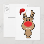 Weihnachtsfeiertag Feiertagspostkarte (Vorne/Hinten)