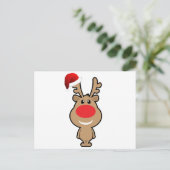 Weihnachtsfeiertag Feiertagspostkarte (Stehend Vorderseite)