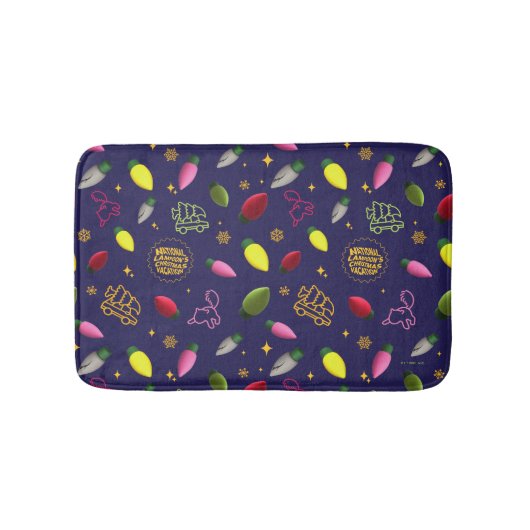 Weihnachtsfeiertag | Ferienmuster Badematte (Vorderseite)