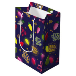 Weihnachtsfeiertag | Ferienmuster Mittlere Geschenktüte