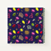 Weihnachtsfeiertag | Ferienmuster Notizblock (Rückseite)