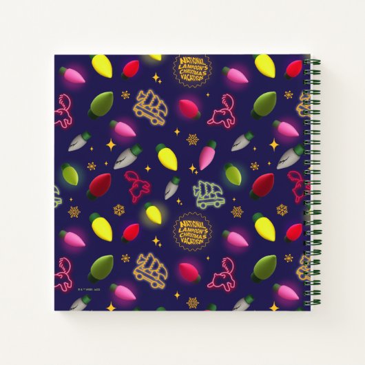 Weihnachtsfeiertag | Ferienmuster Notizblock (Rückseite)