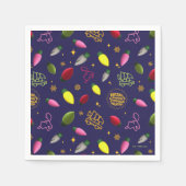 Weihnachtsfeiertag | Ferienmuster Serviette (Vorderseite)