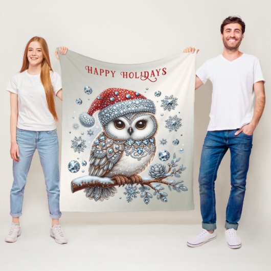 Weihnachtsfeiertag Fleece Blanket (Beispiel)