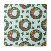 Weihnachtsfeiertag Fliese (Vorderseite)