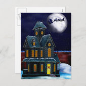 Weihnachtsfeiertag Folk Art GIFT Karte (Vorne/Hinten)