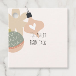 Weihnachtsfeiertag - Förder Tags Geschenkanhänger