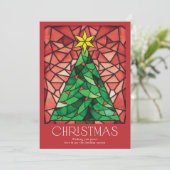 Weihnachtsfeiertag Foto Feiertagskarte (Stehend Vorderseite)