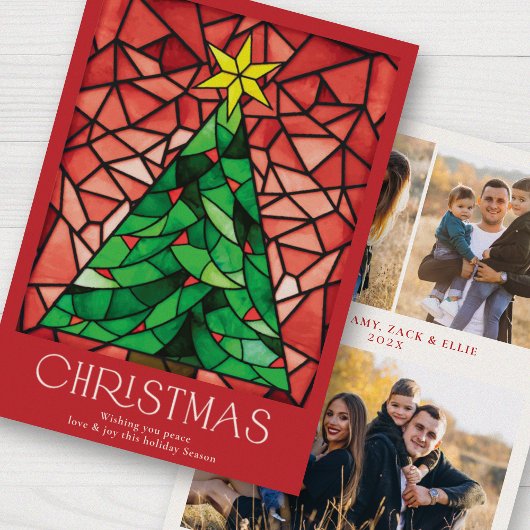 Weihnachtsfeiertag Foto Feiertagskarte