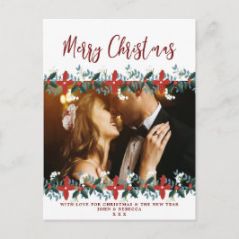 Weihnachtsfeiertag Foto Postkarte