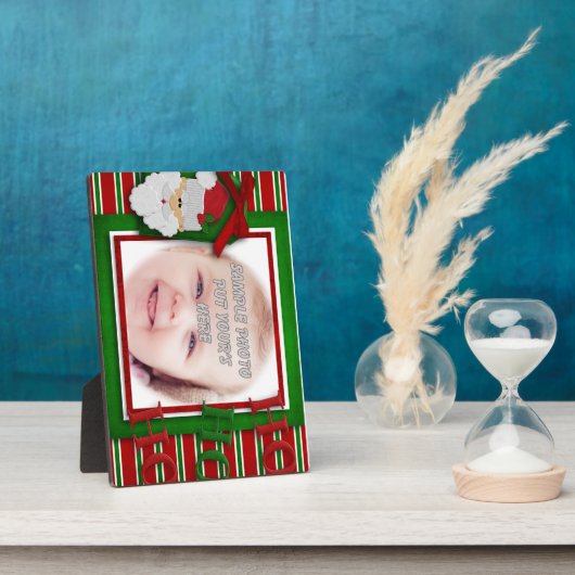 Weihnachtsfeiertag Foto Rahmengeschenk Fotoplatte (Seite)